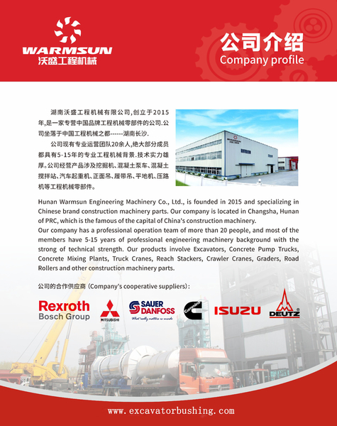중국 Hunan Warmsun Engineering Machinery Co., LTD 회사 프로필
